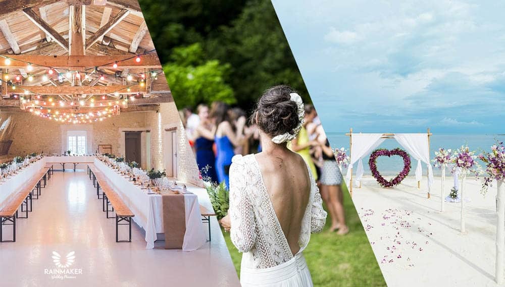 11 tips to keep in mind while choosing your wedding venue.