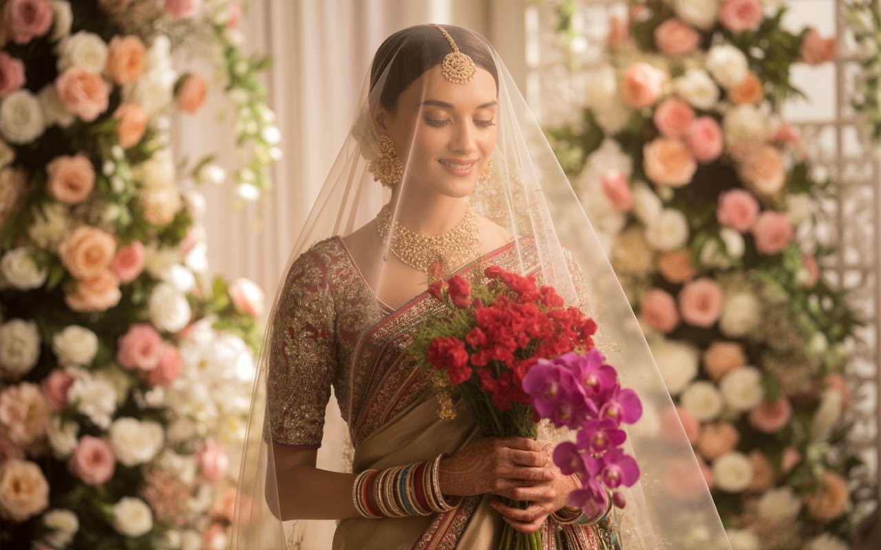 Bridal Fashion Trends 2025: From Corset Blouses to Classic Sarees​